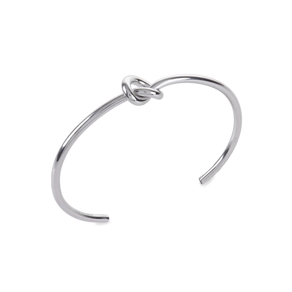 Cape Cod Sterling Silver Knot Bracelet Cuff